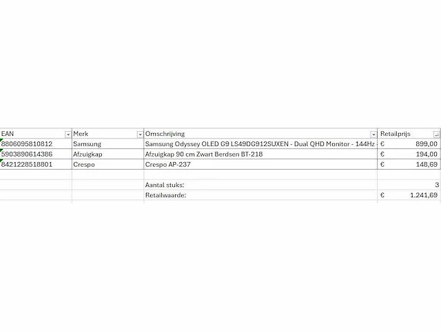 Pallet a-merk retourgoederen - 3 items - afbeelding 5 van  6