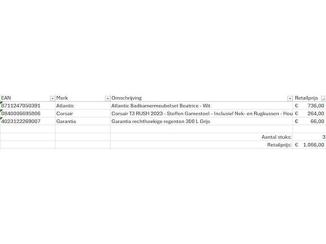 Pallet a-merk retourgoederen - 3 items - afbeelding 5 van  6