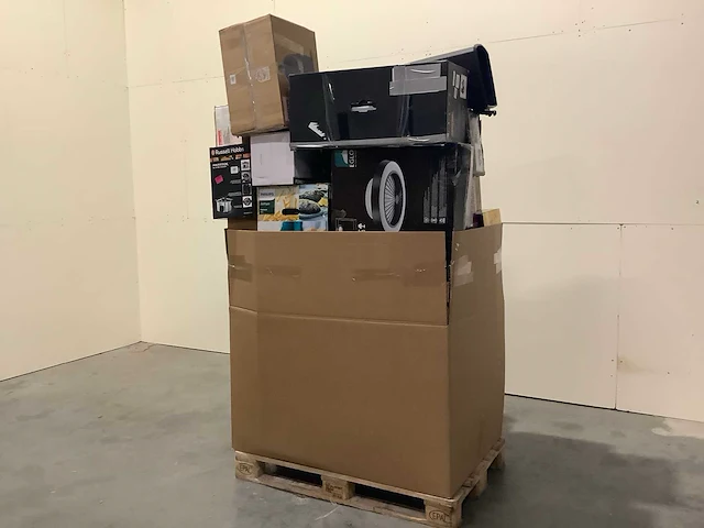 Pallet a-merk retourgoederen - 30 items - afbeelding 1 van  8