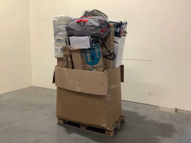 Pallet a-merk retourgoederen - 30 items - afbeelding 1 van  7