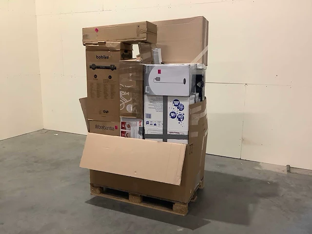 Pallet a-merk retourgoederen - 30 items - afbeelding 1 van  7