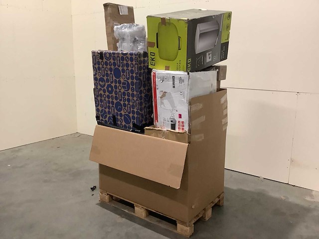 Pallet a-merk retourgoederen - 30 items - afbeelding 1 van  6