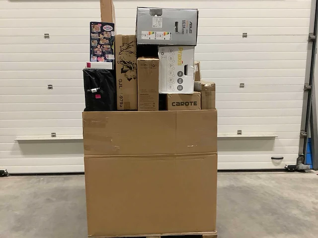 Pallet a-merk retourgoederen - 33 items - afbeelding 1 van  10