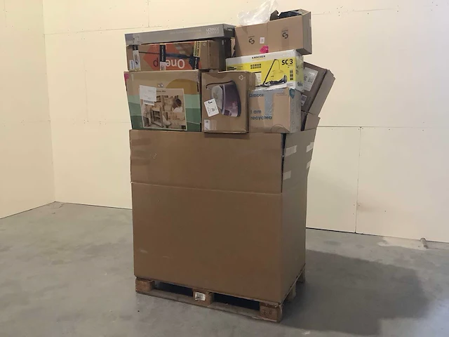 Pallet a-merk retourgoederen - 33 items - afbeelding 1 van  8