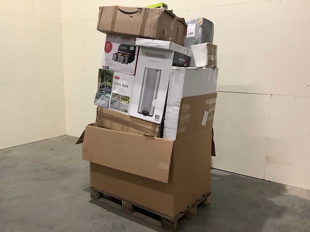 Pallet a-merk retourgoederen - 33 items - afbeelding 1 van  8