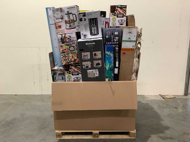 Pallet a-merk retourgoederen - 34 items - afbeelding 2 van  8
