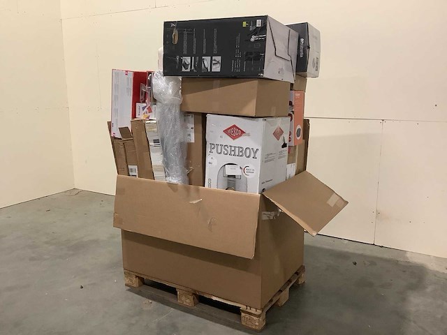 Pallet a-merk retourgoederen - 34 items - afbeelding 1 van  7