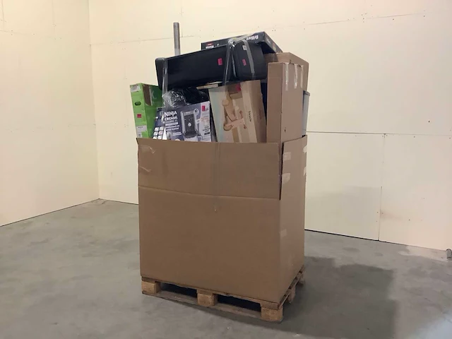 Pallet a-merk retourgoederen - 35 items - afbeelding 1 van  8