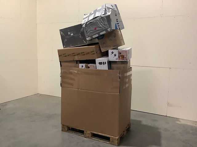 Pallet a-merk retourgoederen - 36 items - afbeelding 1 van  9