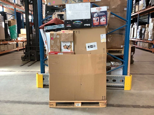 Pallet a-merk retourgoederen - 37 items - afbeelding 1 van  8