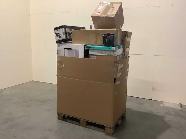 Pallet a-merk retourgoederen - 38 items - afbeelding 1 van  8