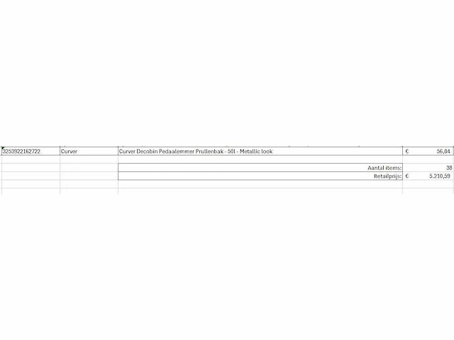 Pallet a-merk retourgoederen - 38 items - afbeelding 8 van  9