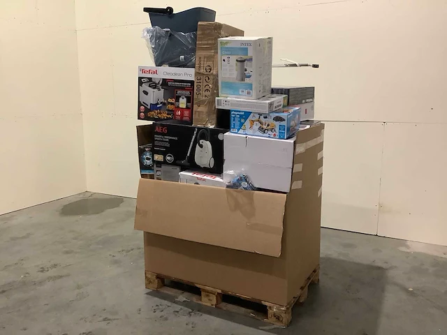 Pallet a-merk retourgoederen - 38 items - afbeelding 1 van  9