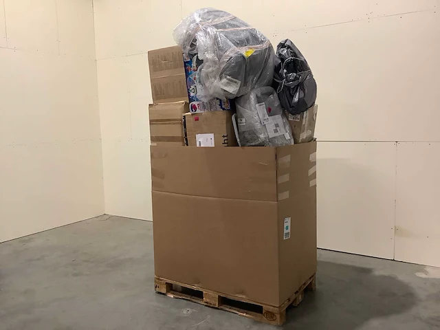 Pallet a-merk retourgoederen - 39 items - afbeelding 1 van  8