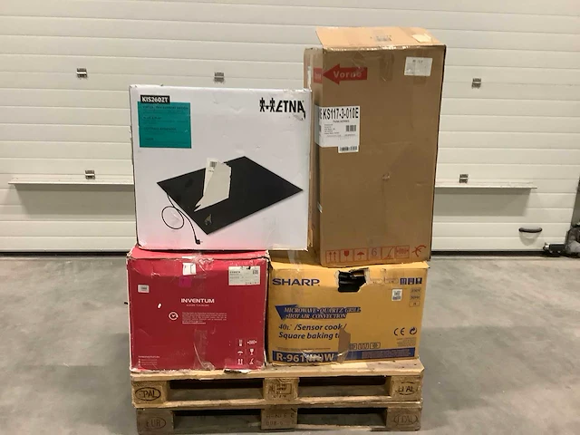 Pallet a-merk retourgoederen - 4 items - afbeelding 1 van  9