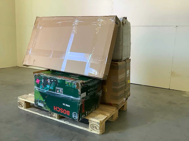 Pallet a-merk retourgoederen - 4 items - afbeelding 1 van  6
