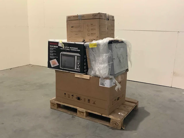 Pallet a-merk retourgoederen - 4 items - afbeelding 1 van  7
