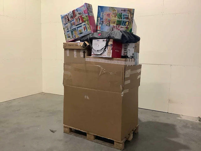 Pallet a-merk retourgoederen - 40 items - afbeelding 1 van  8