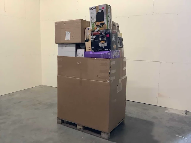 Pallet a-merk retourgoederen - 42 items - afbeelding 1 van  10