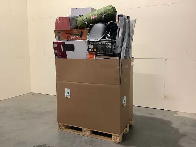 Pallet a-merk retourgoederen - 45 items - afbeelding 1 van  9