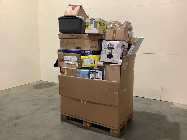 Pallet a-merk retourgoederen - 47 items - afbeelding 1 van  10