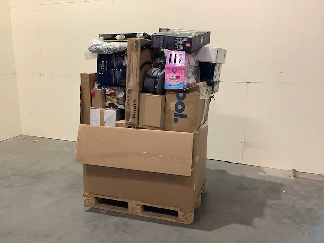 Pallet a-merk retourgoederen - 54 items - afbeelding 1 van  8