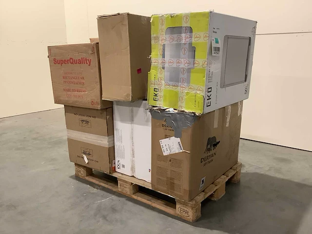 Pallet a-merk retourgoederen - 6 items - afbeelding 1 van  6