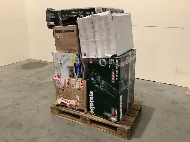 Pallet a-merk retourgoederen - 6 items - afbeelding 1 van  7