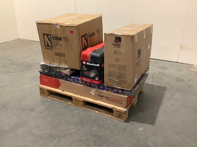 Pallet a-merk retourgoederen - 6 items - afbeelding 1 van  7
