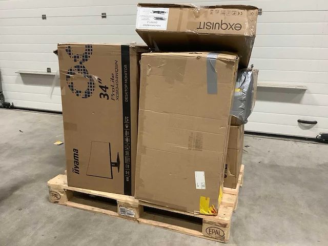 Pallet a-merk retourgoederen - 6 items - afbeelding 1 van  5