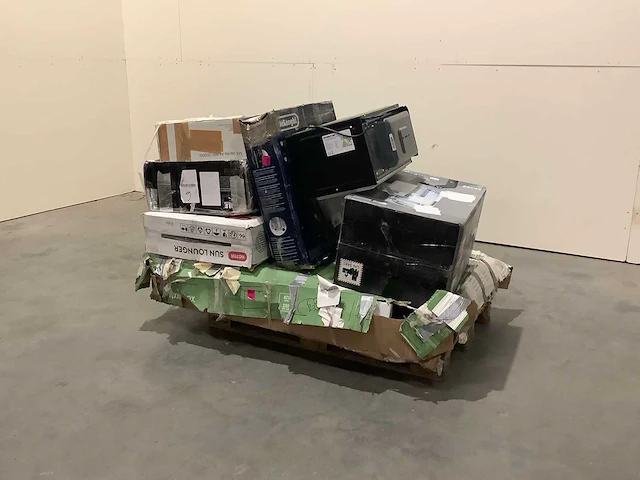 Pallet a-merk retourgoederen - 7 items - afbeelding 1 van  10