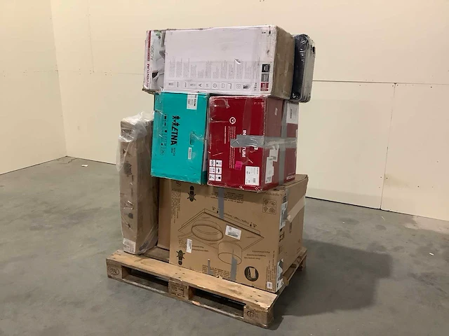 Pallet a-merk retourgoederen - 7 items - afbeelding 1 van  8