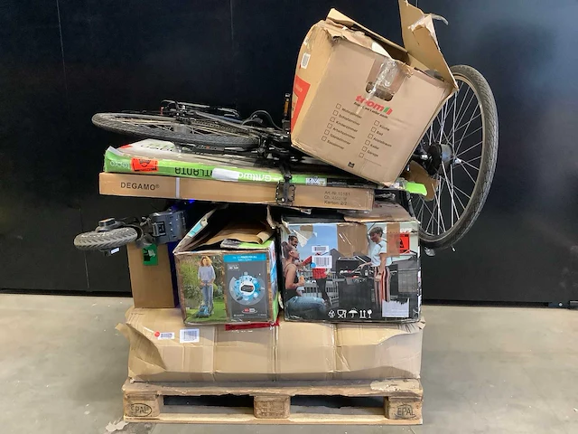 Pallet a-merk retourgoederen - 9 items - afbeelding 1 van  6