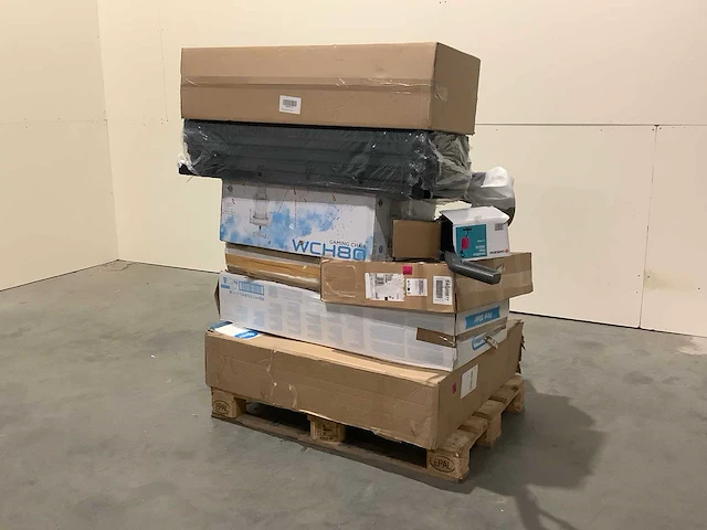 Pallet a-merk retourgoederen - 9 items - afbeelding 1 van  10