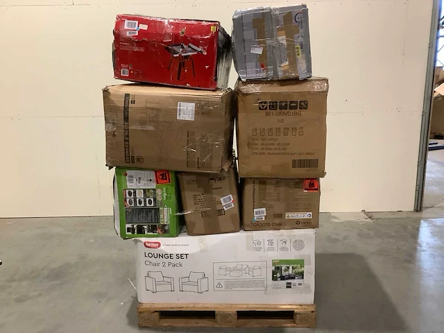 Pallet a-merk retourgoederen - 9 items - afbeelding 2 van  9