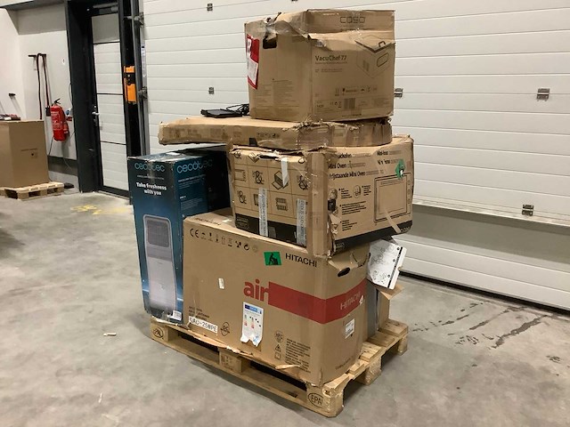 Pallet a-merk retourgoederen - 9 items - afbeelding 1 van  8