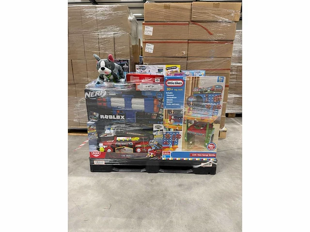 Pallet a-merk speelgoed overstock - 100 items - afbeelding 1 van  4