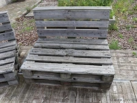 Pallet bank - 120x96x80cm - afbeelding 1 van  4