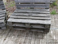 Pallet bank - 120x96x80cm - afbeelding 3 van  4