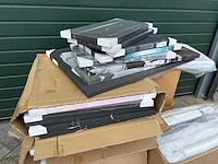 Pallet canvas/glas wanddecoratie - afbeelding 5 van  5