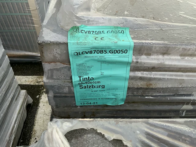 Pallet diverse beton tegels (54x) - afbeelding 4 van  22
