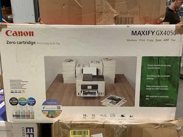 Pallet diverse printers & papierversnipperaars - afbeelding 3 van  5