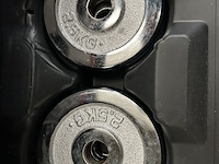 Pallet haltersets in koffer met halterschijven - afbeelding 6 van  11