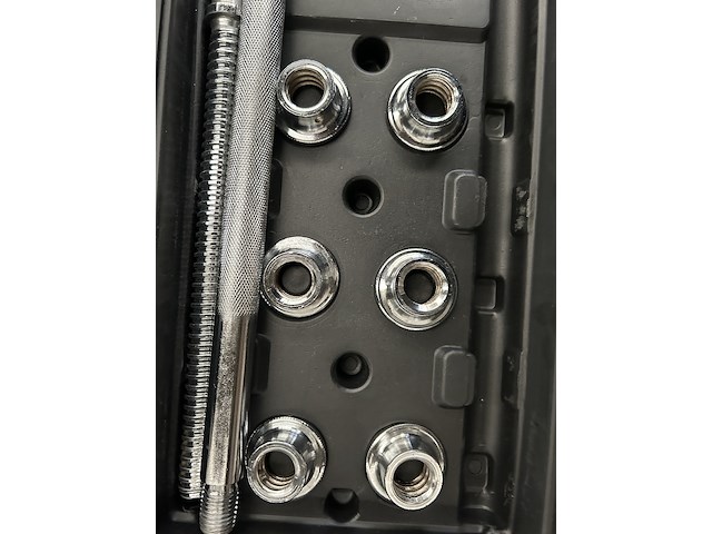 Pallet haltersets in koffer met halterschijven - afbeelding 7 van  11