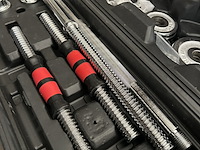 Pallet haltersets in koffer met halterschijven - afbeelding 8 van  11