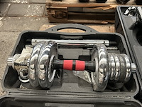 Pallet haltersets in koffer met halterschijven - afbeelding 11 van  11