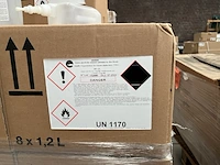 Pallet handdesinfectiemiddel ca. 192x flacon 1.2l - afbeelding 4 van  5