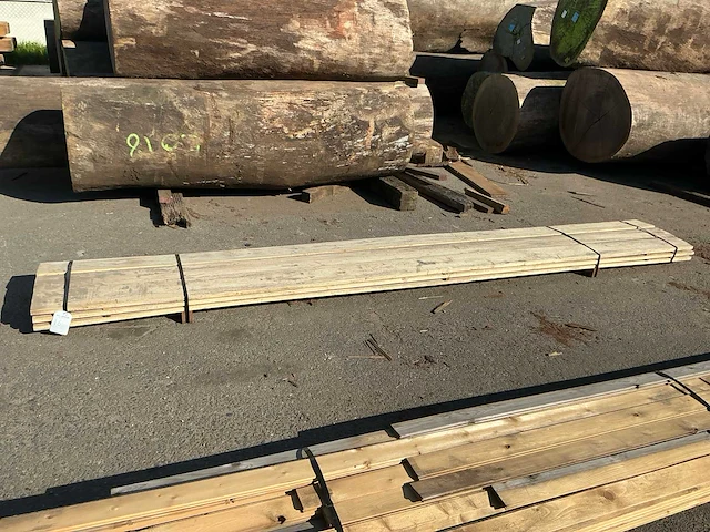 Pallet hardhout planken (accoya) - afbeelding 2 van  4