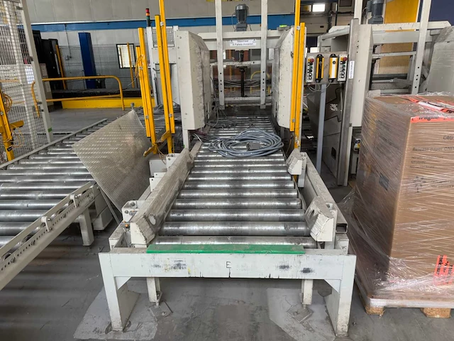 Pallet invoer unit met rollenbaan - afbeelding 10 van  17