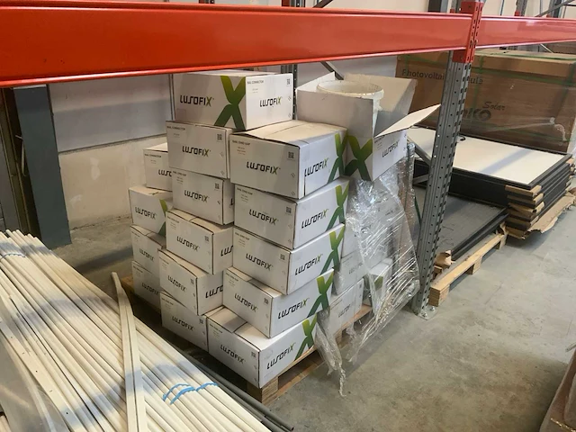 Pallet lusofix rail eindkapjes en rail connectors - afbeelding 1 van  5